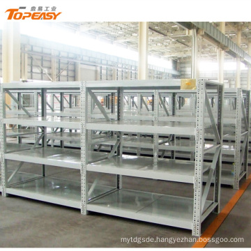 New 4 tier medium duty steel warehouse shelves rack